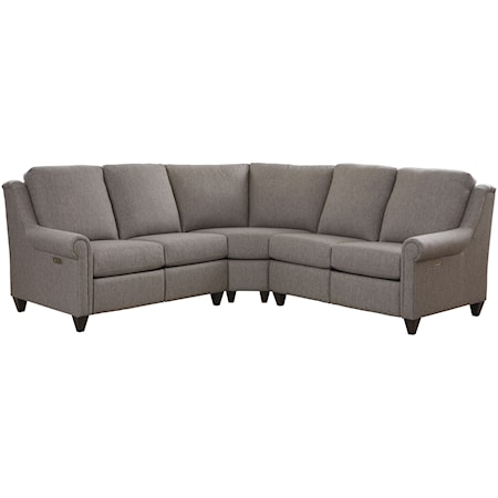 Customizable 3-Pc Power Reclining Sectional